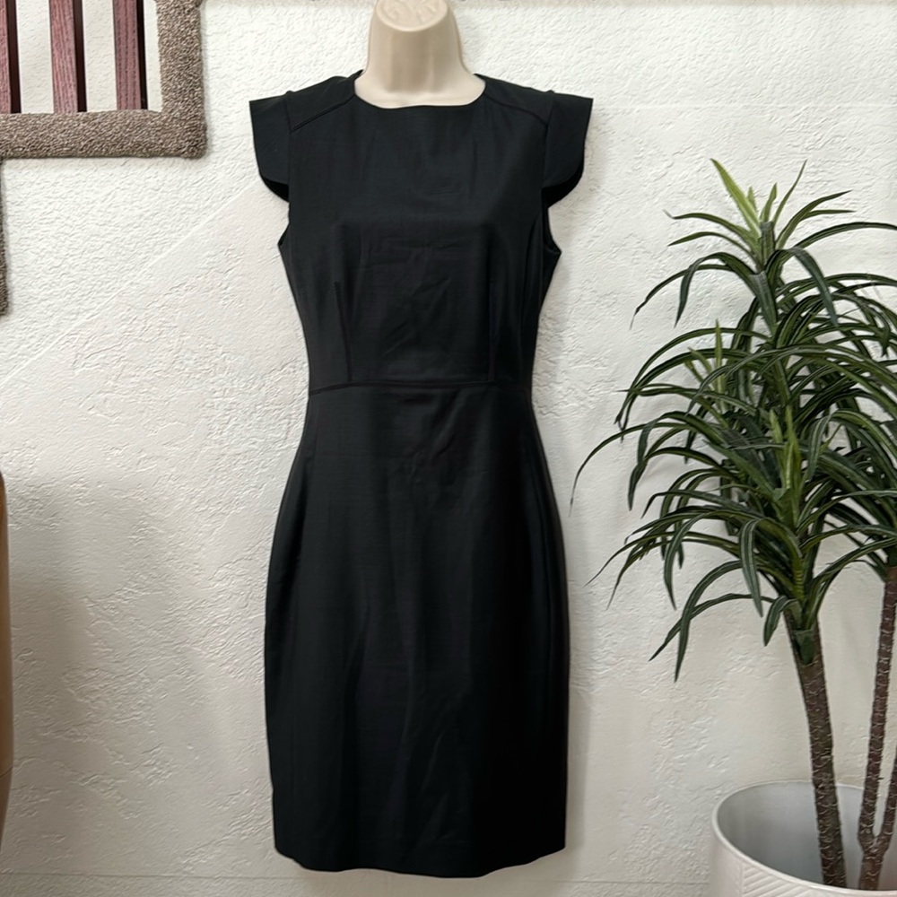 TED BAKER LONDON Women’s Gray Tailored Mini Dress Size 1 (US 2-4) EUC
